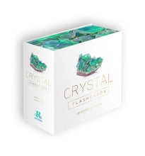 Load image into Gallery viewer, Crystal Flashcards: 50 full-color cards with metal ring-hold