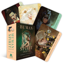 Load image into Gallery viewer, Human Spirit Oracle: Learning to Reconnect (44 Gilded Cards with 128 Full-Color Guidebook)