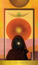 Load image into Gallery viewer, Radiant Wilds Tarot: Navigate Inner Desert Dreamscapes (78 Full-Color Cards and 128-Page Guidebook)