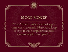 Load image into Gallery viewer, Spells: A Little Deck of Enchantments: 40 Mini Cards for Inspiration