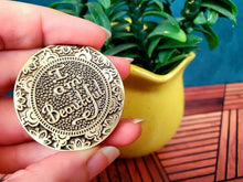 Load image into Gallery viewer, I Am Beautiful Mantra Medallion