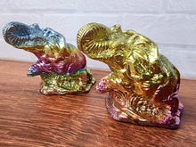 Load image into Gallery viewer, Bismuth Happy Lucky Elephants
