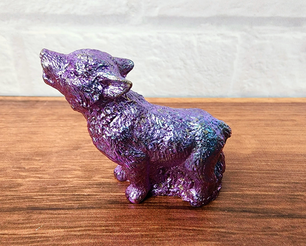 Bismuth Purple Wolf Cub