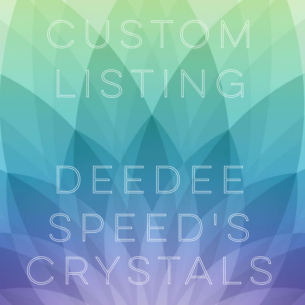 Custom Listing: DeeDee Speed #2