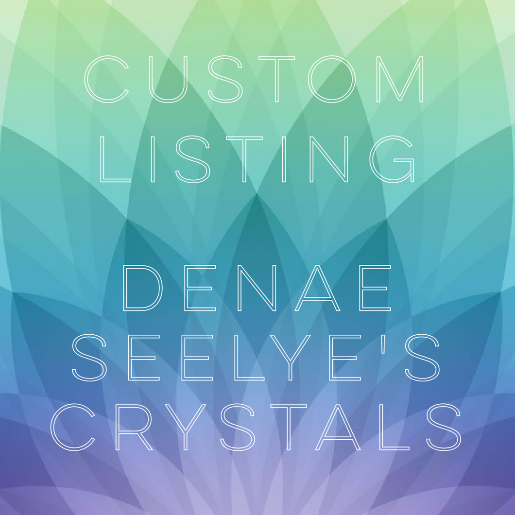 Custom Listing: Denae Seelye #2
