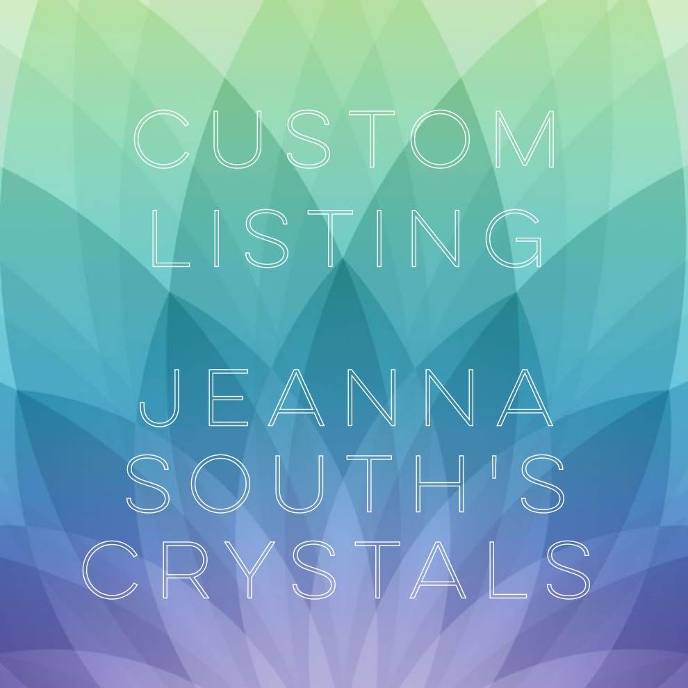 Custom Listing: Jeanna South
