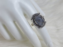 Load image into Gallery viewer, Desert Druzy Sterling Silver Ring, size 8
