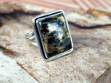 Load image into Gallery viewer, Healer&#39;s Gold Sterling Silver Ring, size 8
