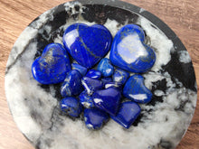 Load image into Gallery viewer, Lapis Lazuli Mini Hearts
