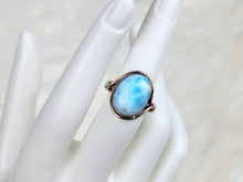 Load image into Gallery viewer, Larimar Sterling Silver Ring, size 6.25
