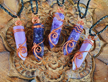 Load image into Gallery viewer, Lepidolite Wire Wraps
