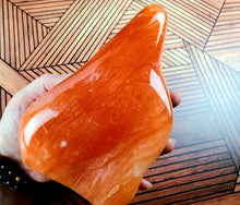 Load image into Gallery viewer, Orange Swirl Calcite Freeforms
