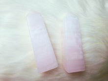 Load image into Gallery viewer, Pink Mangano Calcite Towers
