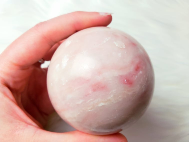Pink Opal Spheres