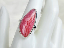 Load image into Gallery viewer, Rhodochrosite Sterling Silver Ring, size 10.25
