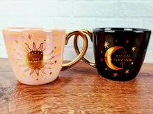 Load image into Gallery viewer, Sun &amp; Moon Coffee Mugs
