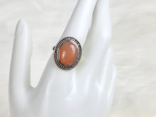 Load image into Gallery viewer, Sunstone Sterling Silver Ring, size 10.25
