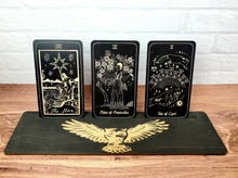 Load image into Gallery viewer, 3-Card Tarot Stand - Flying Owl
